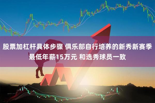 股票加杠杆具体步骤 俱乐部自行培养的新秀新赛季最低年薪15万元 和选秀球员一致